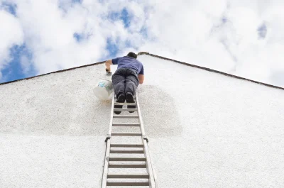 Peinture extérieure à Bergueneuse — façades et ravalement